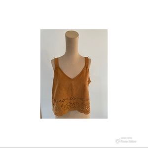 Tan/ Brown Tank Top